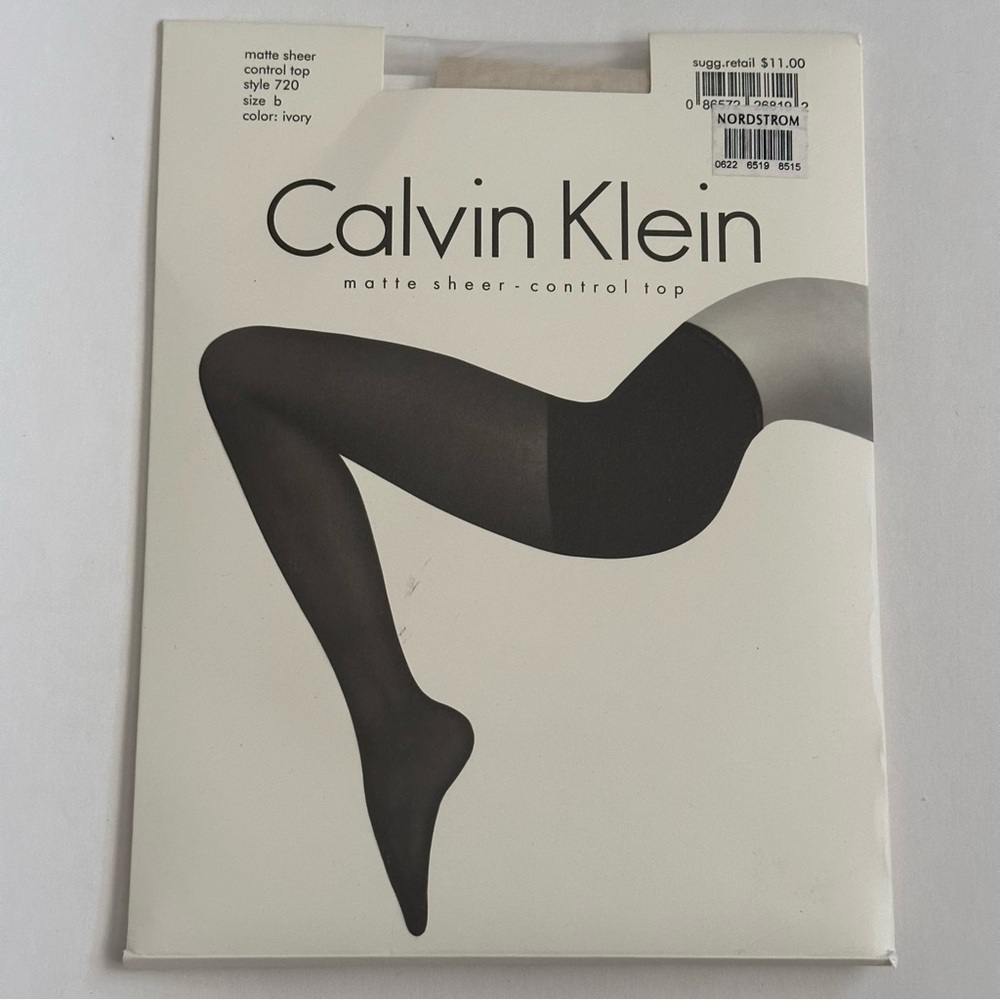 Vintage Calvin Klein Ivory Tights